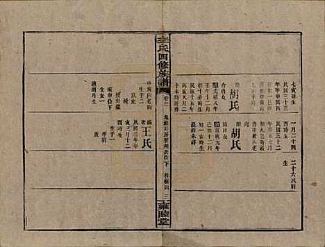 [下载][李氏四修族谱]中国李氏__民国37年（1948）_二十一.pdf