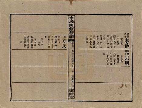 [下载][李氏四修族谱]中国李氏__民国37年（1948）_二十二.pdf