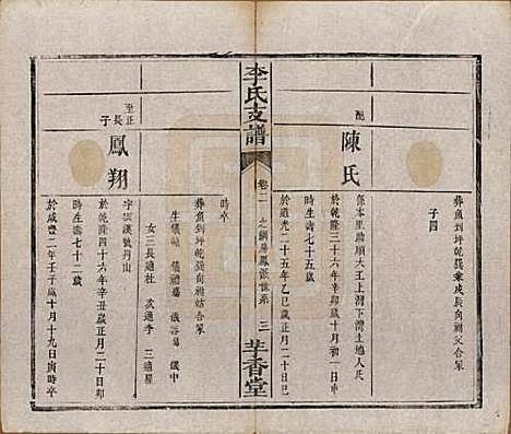 [下载][李氏支谱]湖南李氏(共四卷首三卷)__清同治四年（1875）_二.pdf