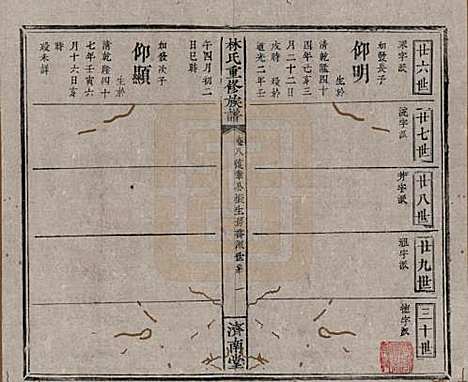 [下载][林氏重修族谱]江西林氏__清同治七年(1868)_八.pdf