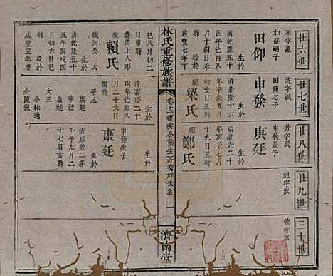 [下载][林氏重修族谱]江西林氏__清同治七年(1868)_十二.pdf