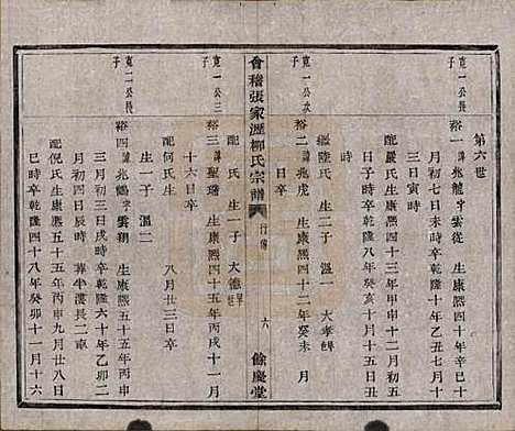 [下载][会稽张家沥柳氏宗谱]浙江柳氏__清咸丰七年（1857）_二.pdf