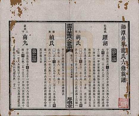 [下载][湘潭井华龙氏六修族谱]湖南龙氏__民国23年1934_三.pdf