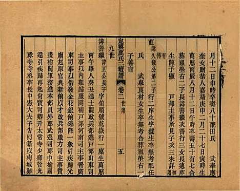 [下载][定兴鹿氏二续谱]河北鹿氏(共十五卷)__清光绪二十三年（1897）_二.pdf