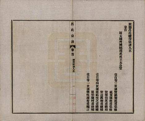 [下载][旌德吕氏续印宗谱]安徽吕氏(共十四卷首一卷)__民国六年（1917）_一.pdf