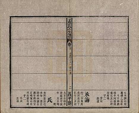 [下载][孟氏宗谱]中国孟氏(共十四卷)__民国二十二年（1933）_五.pdf