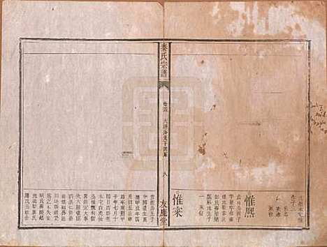 [下载][秦氏宗谱]安徽秦氏(共七卷)__清咸丰二年（1852）_四.pdf