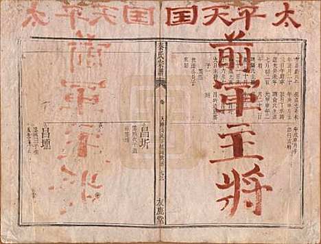 [下载][秦氏宗谱]安徽秦氏(共七卷)__清咸丰二年（1852）_七.pdf