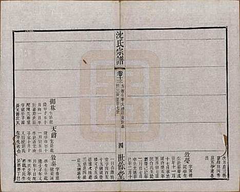 [下载][梁溪沈氏宗谱]江苏沈氏(共三十四卷首一卷)__民国八年（1919）_十三.pdf