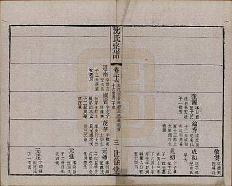 [下载][梁溪沈氏宗谱]江苏沈氏(共三十四卷首一卷)__民国八年（1919）_二十六.pdf