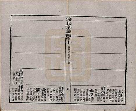 [下载][孝感沈氏宗谱]湖北沈氏(共二十四卷首一卷)__民国八年（1919）_十.pdf