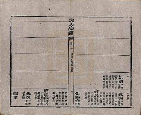 [下载][孝感沈氏宗谱]湖北沈氏(共二十四卷首一卷)__民国八年（1919）_十.pdf