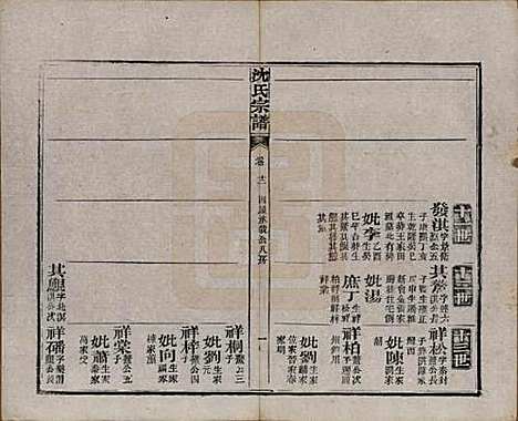 [下载][孝感沈氏宗谱]湖北沈氏(共二十四卷首一卷)__民国八年（1919）_十二.pdf