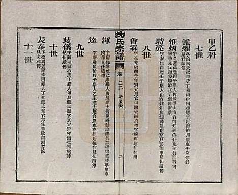 [下载][孝感沈氏宗谱]湖北沈氏(共二十四卷首一卷)__民国八年（1919）_二十二.pdf