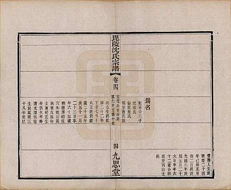 [下载][毘陵沈氏宗谱]江苏沈氏(共四卷)__清光绪三十年（1904）_四.pdf