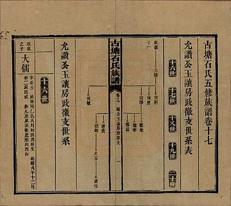 [下载][古塘石氏族谱]湖南石氏__民国20年（1931）_十七.pdf