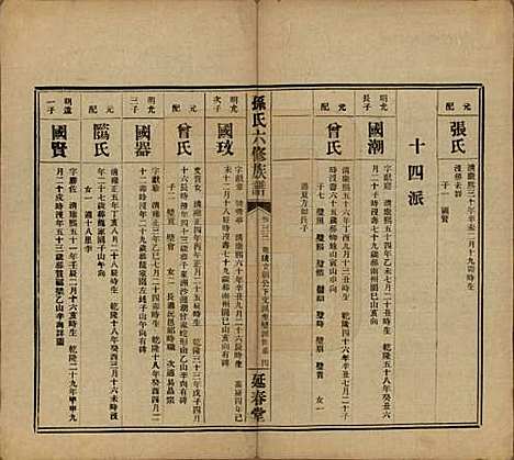 [下载][益阳腊湖孙氏六修族谱]湖南孙氏__民国37年1948_三十八.pdf