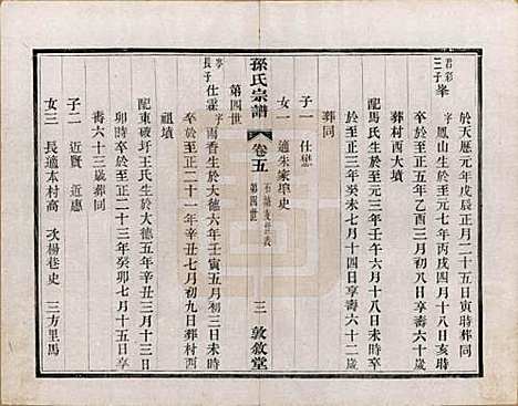 [下载][孙氏宗谱]江苏孙氏(共二十八卷)__民国三年（1914）_五.pdf