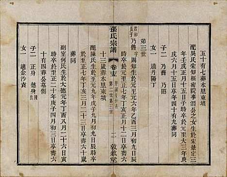 [下载][孙氏宗谱]江苏孙氏(共二十八卷)__民国三年（1914）_十五.pdf