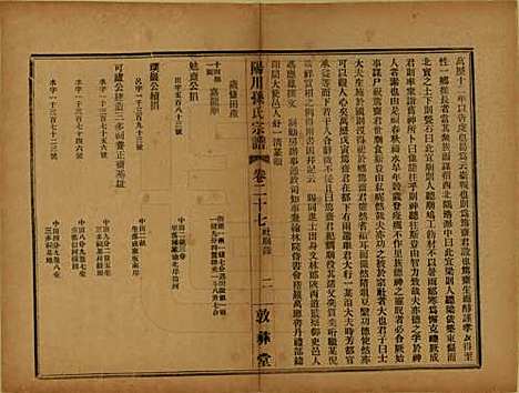 [下载][阳川孙氏宗谱]浙江孙氏(共三十卷)__民国十六年（1927）_二十七.pdf