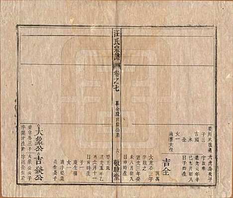 [下载][汪氏宗谱]安徽汪氏(共十五卷末二卷)__清同治十年（1871）_七.pdf