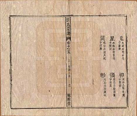 [下载][汪氏宗谱]安徽汪氏(共十五卷末二卷)__清同治十年（1871）_十六.pdf