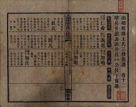 [下载][湘乡苏塘王氏三修族谱]湖南王氏__民国19年（1930）_十二.pdf