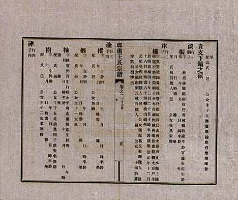 [下载][琅琊王氏宗谱]河北王氏(共八卷)__民国八年（1919）_二.pdf