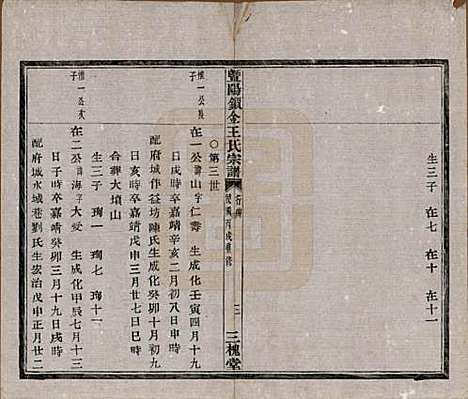 [下载][暨阳锁金王氏宗谱]江苏王氏(共八卷)__民国三十六年（1947）_五.pdf