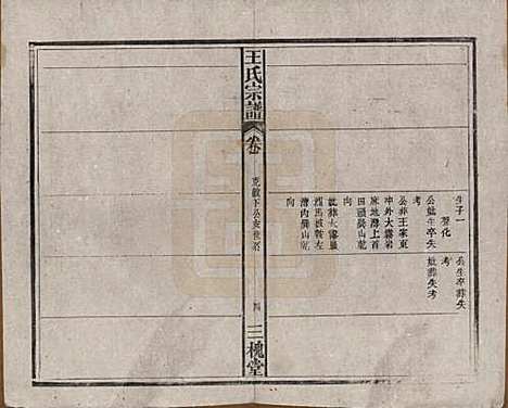 [下载][王氏宗谱]中国王氏(共十卷)__民国十五年（1926）_二.pdf