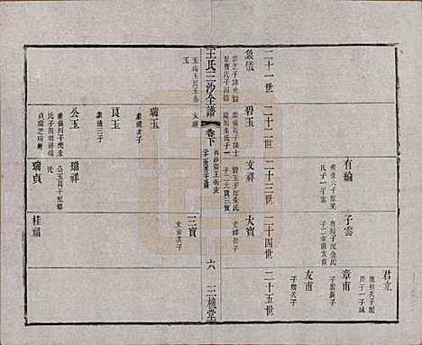 [下载][王氏三沙全谱]江苏王氏__清光绪二年（1876）_五十九.pdf