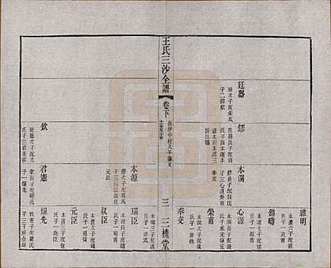 [下载][王氏三沙全谱]江苏王氏__清光绪二年（1876）_一百三.pdf