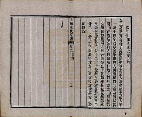 [下载][王氏家谱]上海王氏(共六卷)__清咸丰十一年（1861）_二.pdf