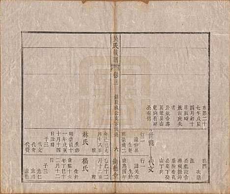 [下载][吴氏宗谱]安徽吴氏(共六卷)__清同治八年（1869）_三.pdf