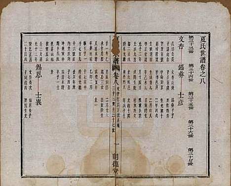 [下载][夏氏宗谱]浙江夏氏(共八卷首一卷)__清宣统元年（1909）_八.pdf