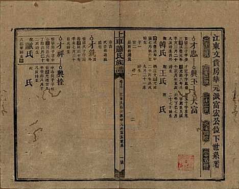 [下载][上车萧氏续修族谱]湖南萧氏__民国9年1920_十七.pdf