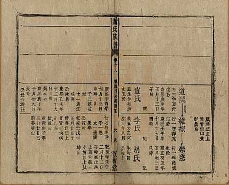 [下载][谢氏族谱]安徽谢氏__清道光26年1846_十八.pdf