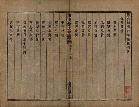 [下载][萧山塘湾井亭徐氏宗谱]浙江徐氏(共十卷)__清咸丰九年（1859）_二.pdf