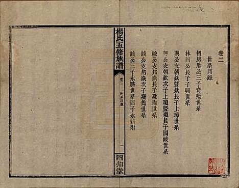 [下载][杨氏五修族谱]湖南杨氏__民国30年1941_二.pdf