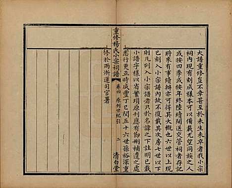 [下载][重修杨氏小宗祠谱]贵州杨氏(共五卷)__清咸丰七年（1857）_四.pdf