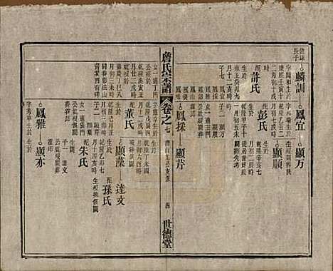 [下载][詹氏宗谱]安徽詹氏__民国10年1921_七.pdf