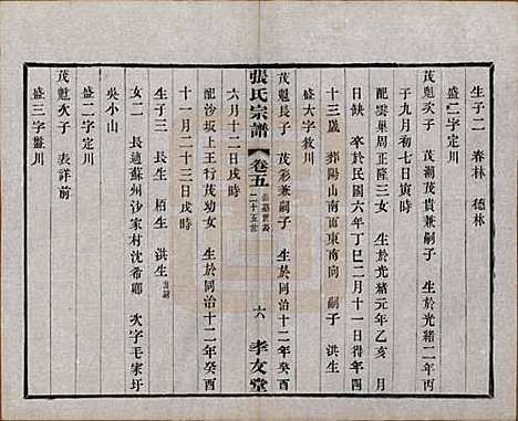 [下载][张氏宗谱]中国张氏(共六卷)__民国十二年（1923）_五.pdf