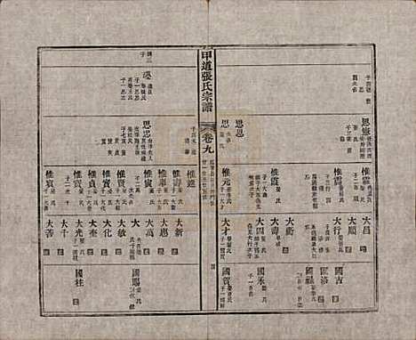 [下载][甲道张氏宗谱]江西张氏(共六十卷)__清道光十九年（1839）_九.pdf