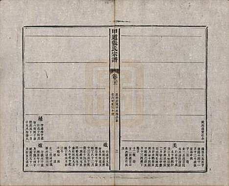 [下载][甲道张氏宗谱]江西张氏(共六十卷)__清道光十九年（1839）_二十二.pdf