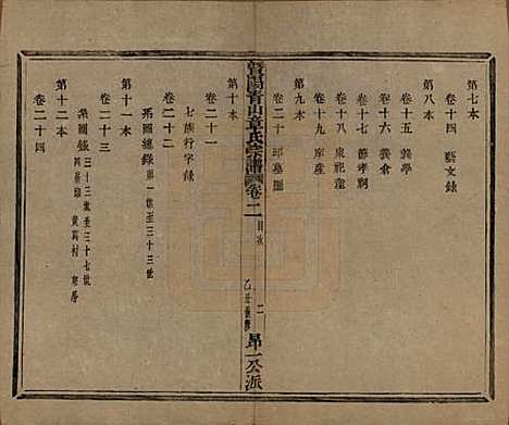 [下载][暨阳青山章氏宗谱]浙江章氏(共五十六卷)__民国十四年（1925）_二.pdf