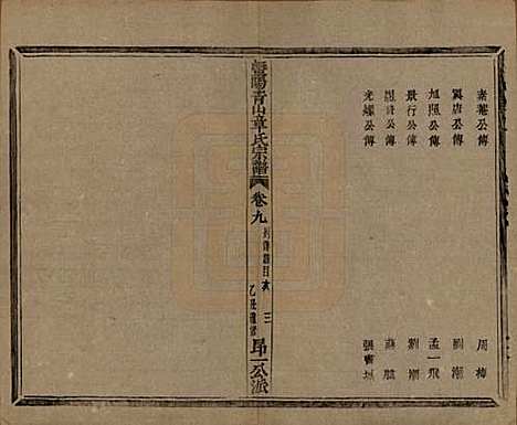 [下载][暨阳青山章氏宗谱]浙江章氏(共五十六卷)__民国十四年（1925）_九.pdf