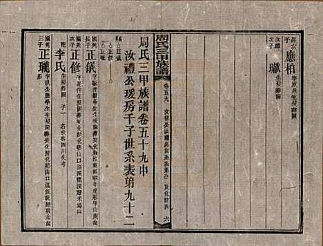 [下载][周氏三甲四修族谱]湖南周氏__民国19年1930_五十九.pdf