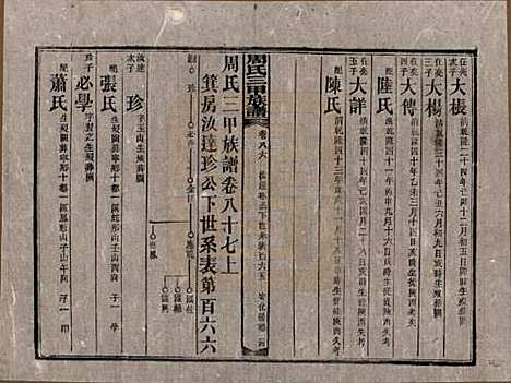 [下载][周氏三甲四修族谱]湖南周氏__民国19年1930_八十七.pdf