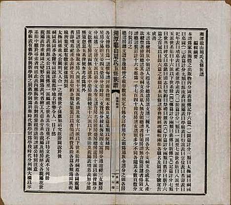 [下载][湘潭龙山周氏五修族谱]湖南周氏__民国二十年（1931）_一.pdf