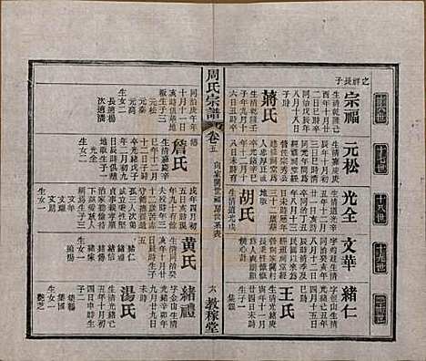 [下载][黄陂周氏宗谱]湖北周氏(共十卷)__民国十二年（1923）_五.pdf